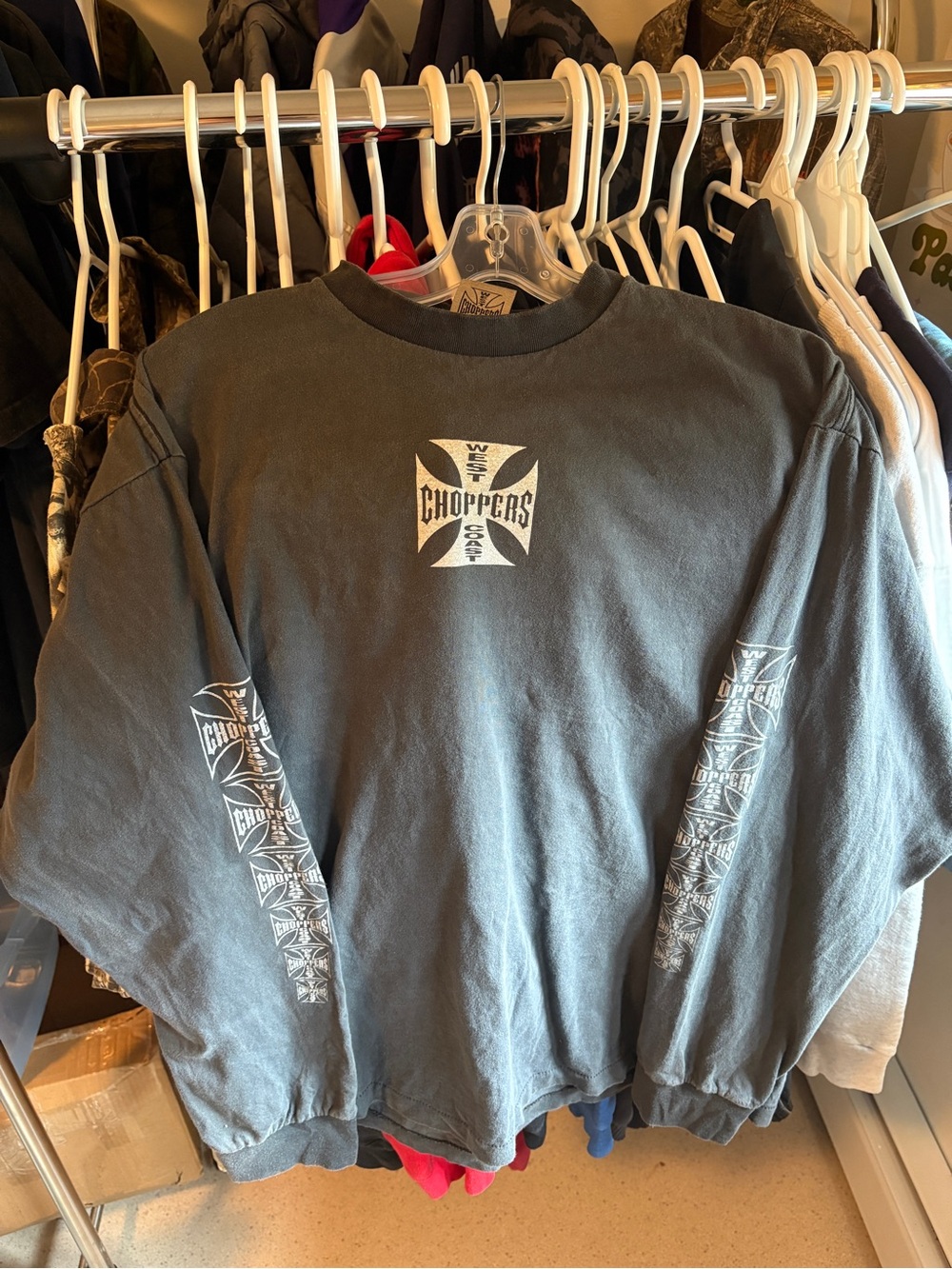 Vintage west coast choppers long sleeve T shirt